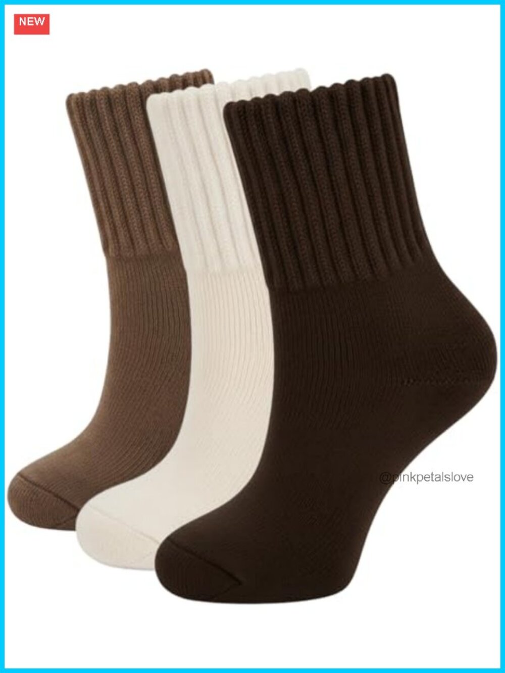 Womens Warm Boot Socks Cozy Thick Cotton Crew Socks Fall Winter
